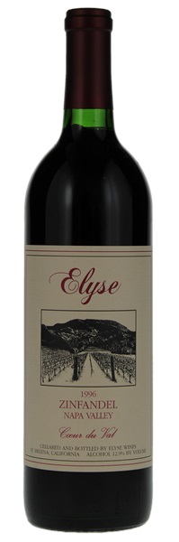 1996 Elyse Coeur du Val Zinfandel, 750ml