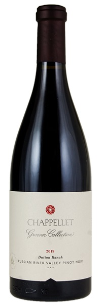2019 Chappellet Vineyards Grower Collection Dutton Ranch Pinot Noir, 750ml