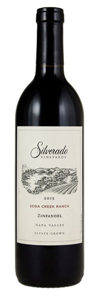 2015 Silverado Vineyards Soda Creek Ranch Zinfandel, 750ml