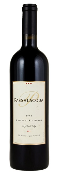 2002 Passalacqua TR Passalacqua Vineyard Cabernet Sauvignon, 750ml