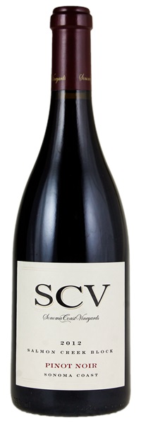 2012 Sonoma Coast Vineyards Salmon Creek Pinot Noir, 750ml