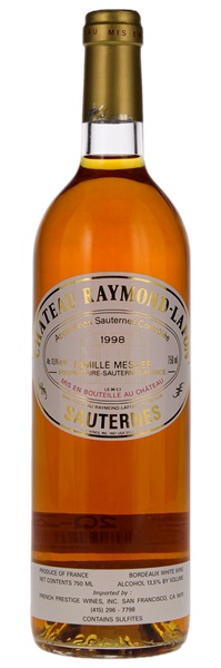 1998 Château Raymond-Lafon, 750ml