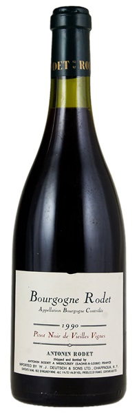 1990 Antonin Rodet Bourgogne A. Rodet Pinot Noir de Vieilles Vignes, 750ml
