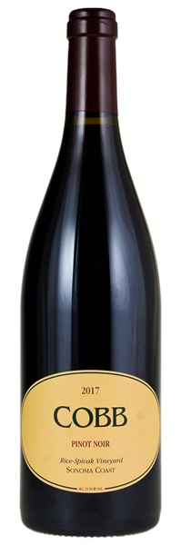 2017 Cobb Rice-Spivak Vineyard Pinot Noir, 750ml