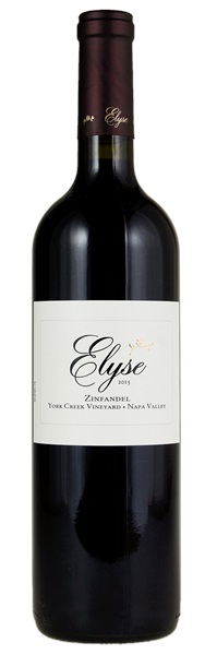2015 Elyse York Creek Vineyard Zinfandel, 750ml