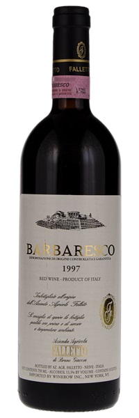 1997 Bruno Giacosa Barbaresco, 750ml