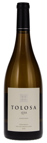 2020 Tolosa Winery 1772 Chardonnay, 750ml