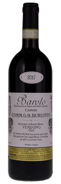 2017 Burlotto Barolo Vigneto Cannubi, 750ml