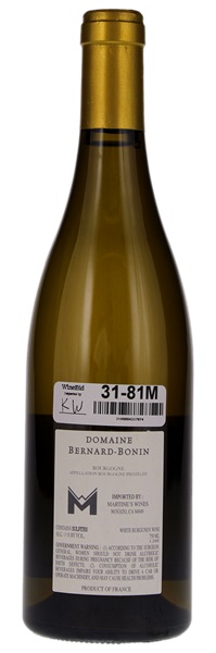 2020 Domaine Bernard-Bonin Bourgogne Blanc Initiales B.B., 750ml