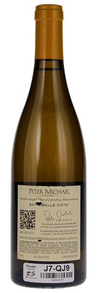 2018 Peter Michael Belle Cote Chardonnay, 750ml
