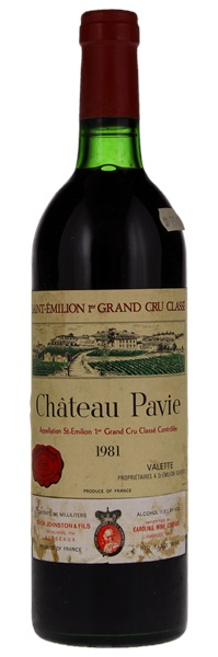 1981 Château Pavie, 750ml