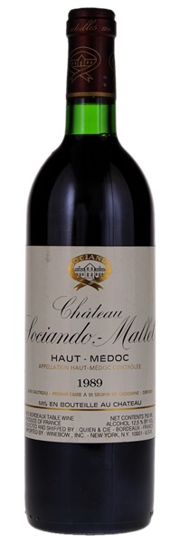 1989 Château Sociando-Mallet, 750ml