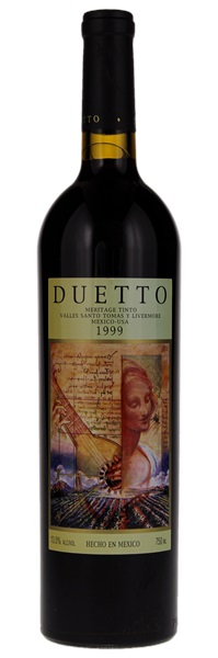 1999 Bodegas Santo Tomas Wente Vineyards Duetto, 750ml