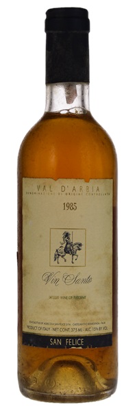 1985 San Felice Vin Santo Val d'Arbia, 375ml