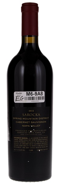 2015 Sarocka Spring Mountain Cabernet Sauvignon, 750ml
