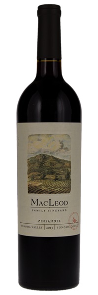 2013 MacLeod Family Vineyard Sonoma County Zinfandel, 750ml