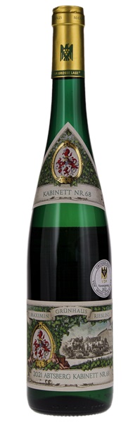 2021 Von Schubert Maximin Grünhäuser Abtsberg Riesling Kabinett 68 (Auction) #15, 750ml
