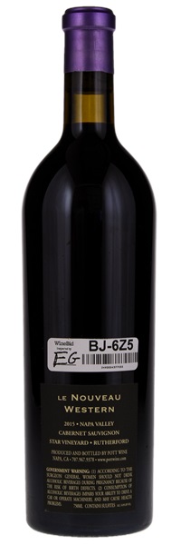 2015 Pott Wine Star Vineyard Le Nouveau Western Cabernet Sauvignon, 750ml