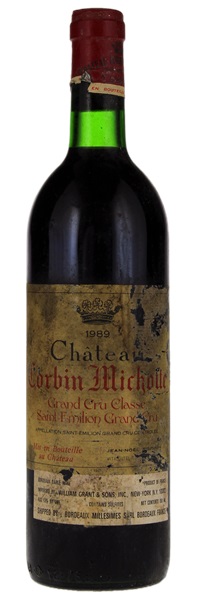 1989 Château Corbin Michotte, 750ml