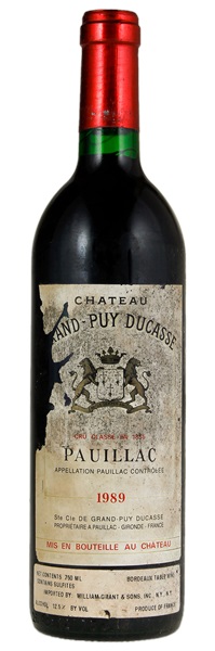 1989 Château Grand-Puy-Ducasse, 750ml