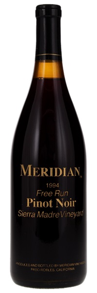 1994 Meridian Sierra Madre Vineyard Free Run Pinot Noir, 750ml