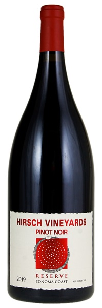 2019 Hirsch Vineyards Sonoma Coast Reserve Pinot Noir, 1.5ltr