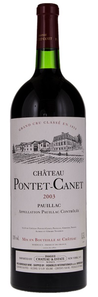 2003 Château Pontet-Canet, 1.5ltr