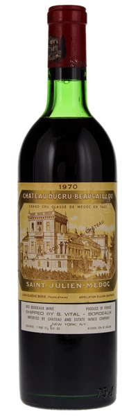 1970 Château Ducru-Beaucaillou, 750ml