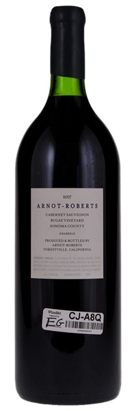 2007 Arnot-Roberts Bugay Vineyard Cabernet Sauvignon, 1.5ltr