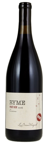 2016 Ryme Wine Cellars Las Brisas Vineyard Pinot Noir, 750ml