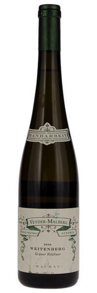 2008 Veyder-Malberg Weitenberg Grüner Veltliner, 750ml