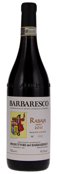2011 Produttori del Barbaresco Barbaresco Rabaja Riserva, 750ml