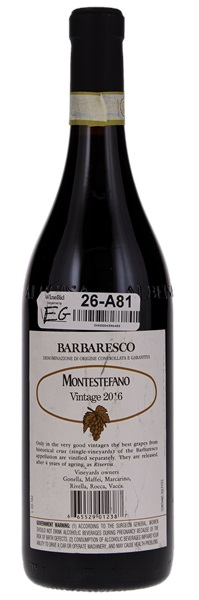 2016 Produttori del Barbaresco Barbaresco Montestefano Riserva, 750ml