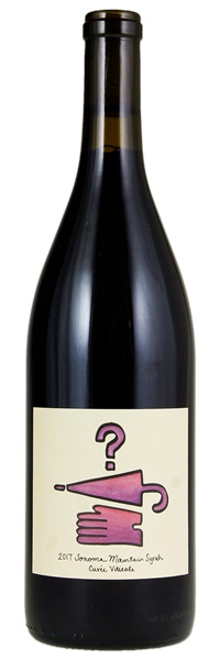 2017 Lost & Found Sonoma Mountain Syrah Cuvée Viticole, 750ml