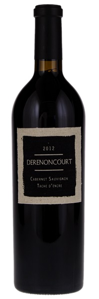 2012 Derenoncourt Tache D'encre Cabernet Sauvignon, 750ml