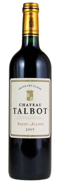 2005 Château Talbot, 750ml