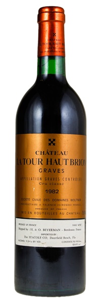 1982 Château La Tour Haut Brion, 750ml