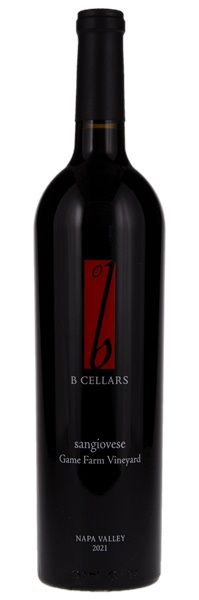 2021 B Cellars Game Farm Vineyard Sangiovese, 750ml