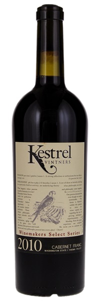 2010 Kestrel Winemaker's Select Olsen Estate Vineyard Cabernet Franc, 750ml