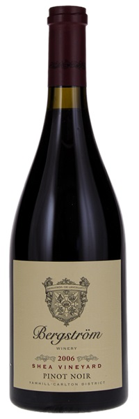 2006 Bergstrom Winery Shea Vineyard Pinot Noir, 750ml