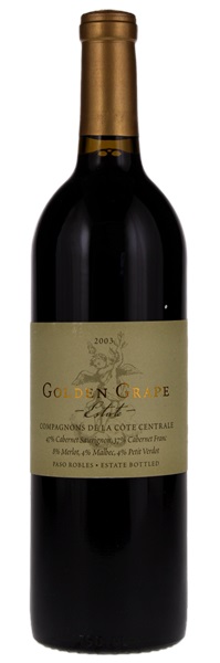 2003 Golden Grape Estate Compagnon de la Cote Centrale, 750ml
