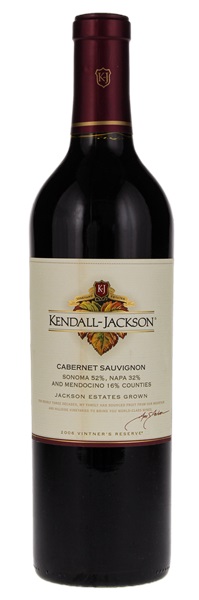 2006 Kendall-Jackson Vintner's Reserve Cabernet Sauvignon, 750ml