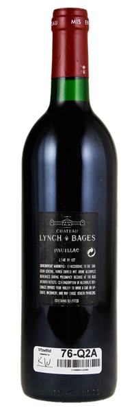 1991 Château Lynch-Bages, 750ml