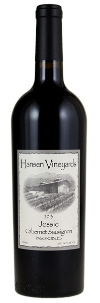 2013 Hansen Vineyards Jessie Cabernet Sauvignon, 750ml