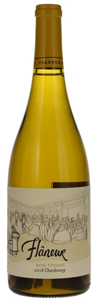 2018 Flâneur Bon Vivant Chardonnay, 750ml