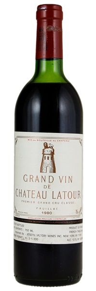 1980 Château Latour, 750ml