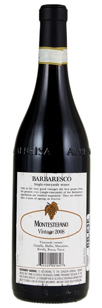 2008 Produttori del Barbaresco Barbaresco Montestefano Riserva, 750ml