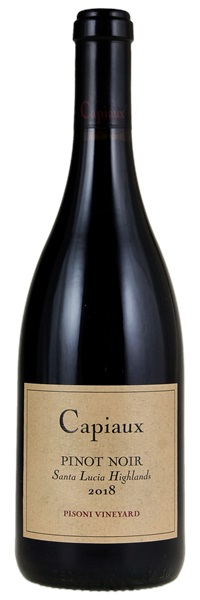 2018 Capiaux Pisoni Vineyard Pinot Noir, 750ml