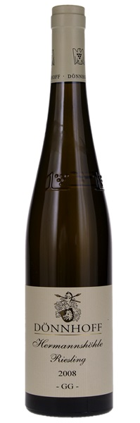 2008 H. Donnhoff Niederhäuser Hermannshöhle Riesling Grosses Gewachs #25, 750ml