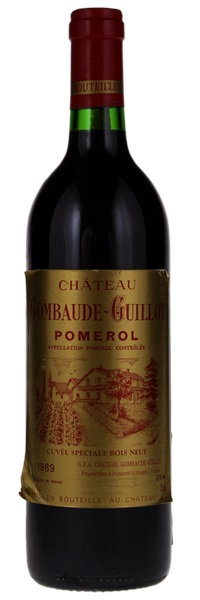 1989 Château Gombaude-Guillot Cuvee Speciale Bois Neuf, 750ml